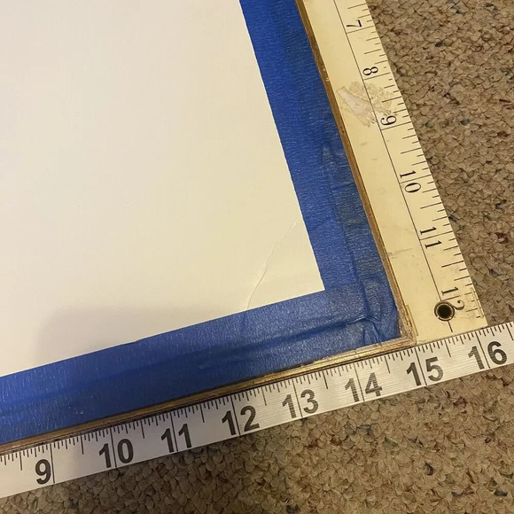 Color Printed Pacific Ocean Map Scale 1 Inch To 632 Miles Framed Wall Hanging - Picture 6 of 7